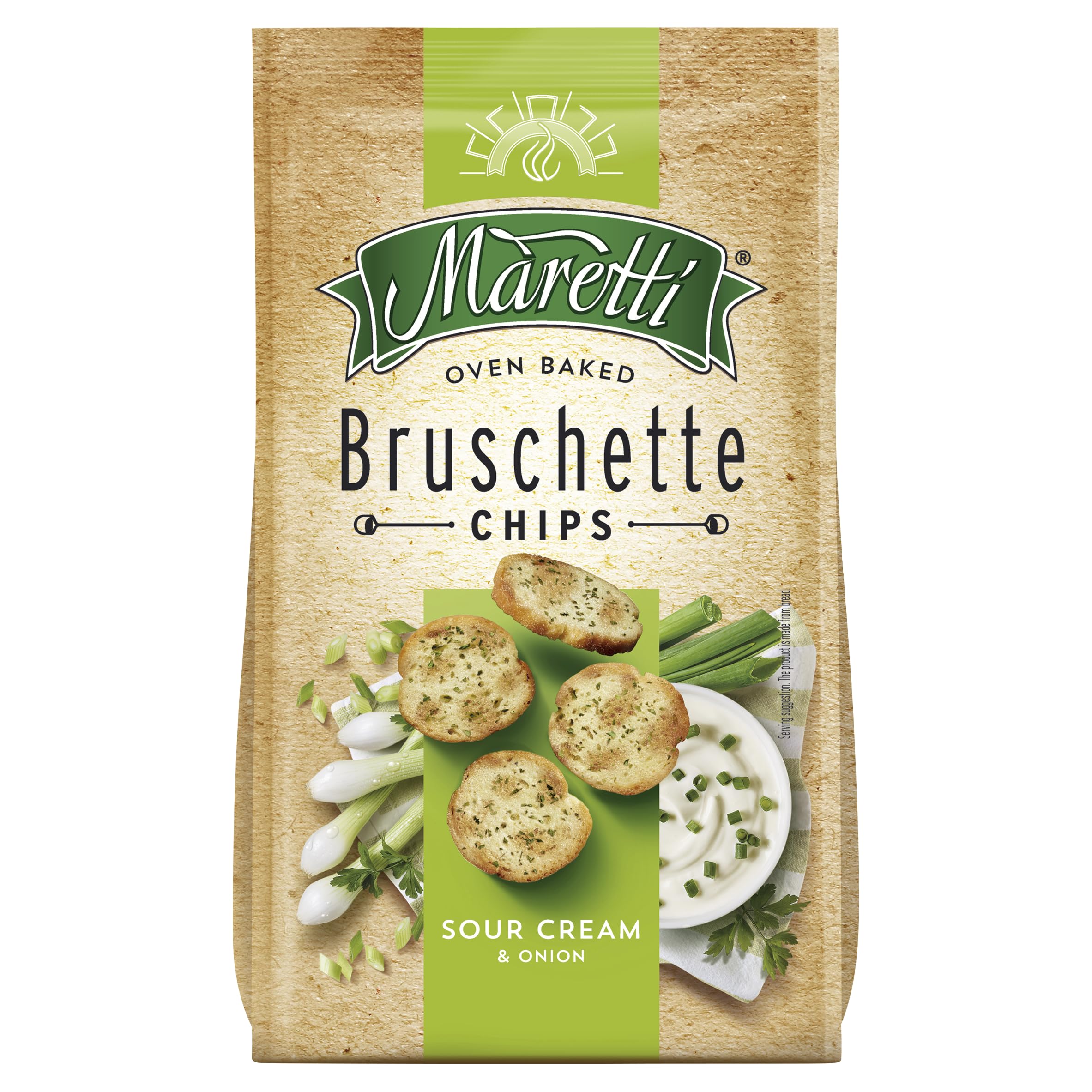 Maretti Bruschette Chips Sour Cream & Onion 70g