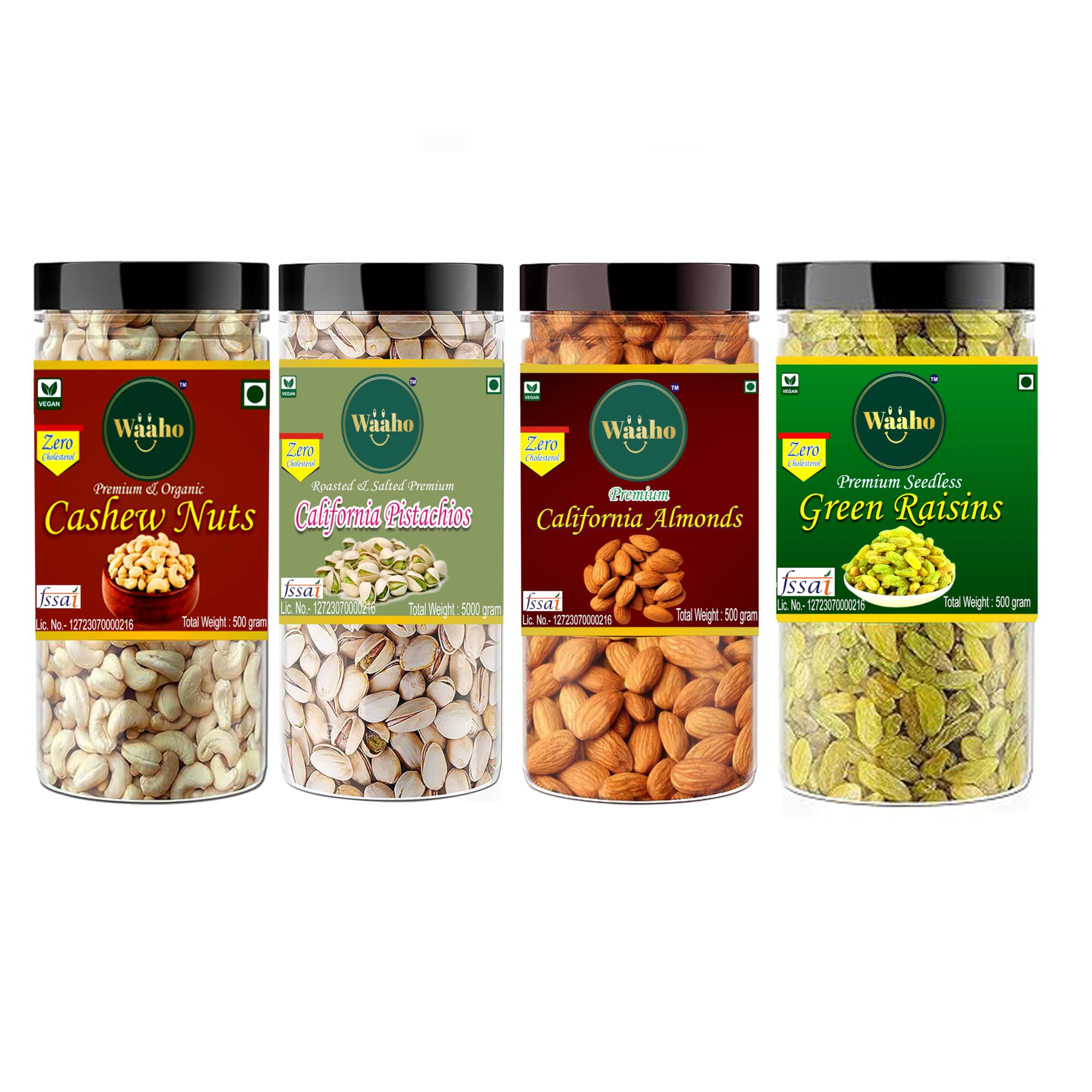 See full amazon price history chart for WAAHO Combo Pack Of Cashew, Whole Almonds, Raisins, Pista (500Gm X 4) Kaju, Badam, Pista, Kishmis Whole 2Kg (2000) WAAHO Combo Pack Of Cashew, Whole Almonds, Raisins, Pista (500Gm X 4) Kaju, Badam, Pista, Kishmis Whole 2Kg (2000) (B0CWYXT9ZW) Amazon Price History, Amazon Price Tracker