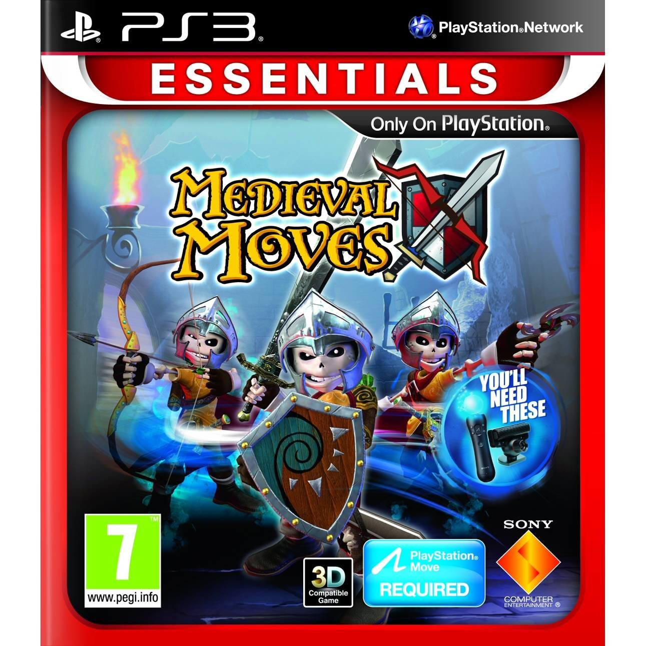 Medieval Moves Sony Essentials jeu PS3 Move d'aventure et de combat - 3