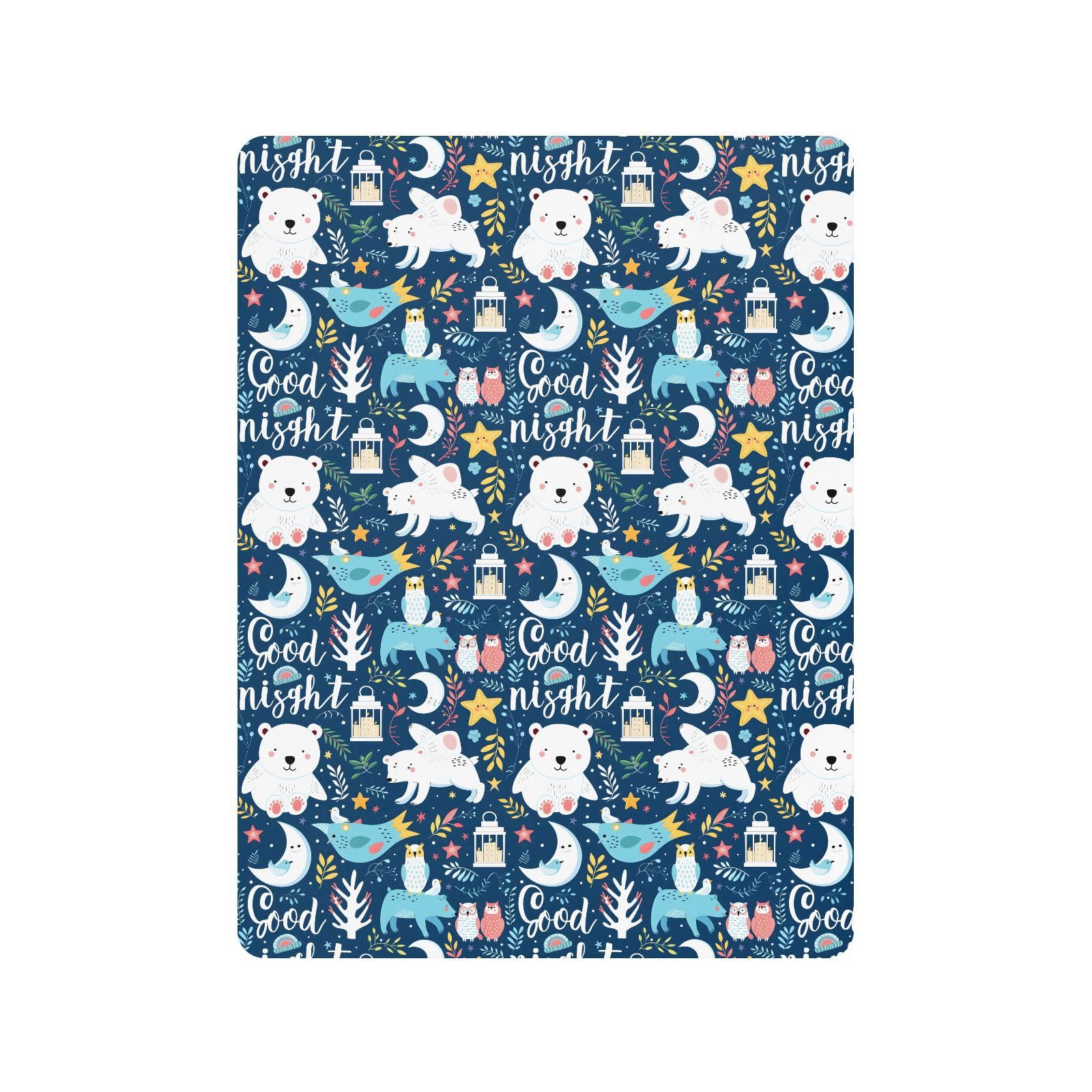 Babybettlaken für Jungen und Mädchen, weich, für Kleinkinder, Standardmatratze, 71,1 x 132,1 cm