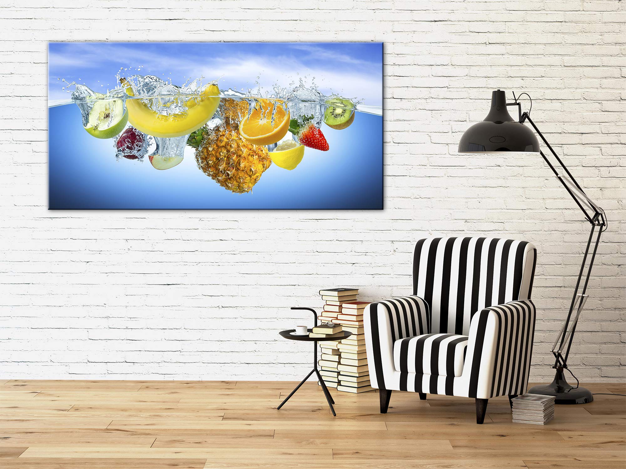 DECLINA, Tableau Toile Imprimée, Tableau Moderne Verre à Martini