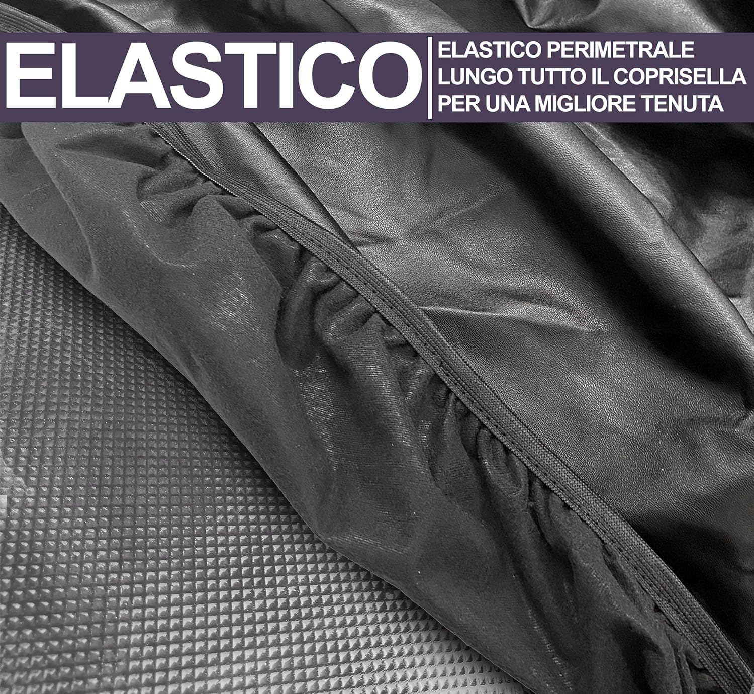 Copri-sella Universale Per Scooter E Moto - Impermeabile, Con Borsa, Taglie Da M A Maxi - Foto 5