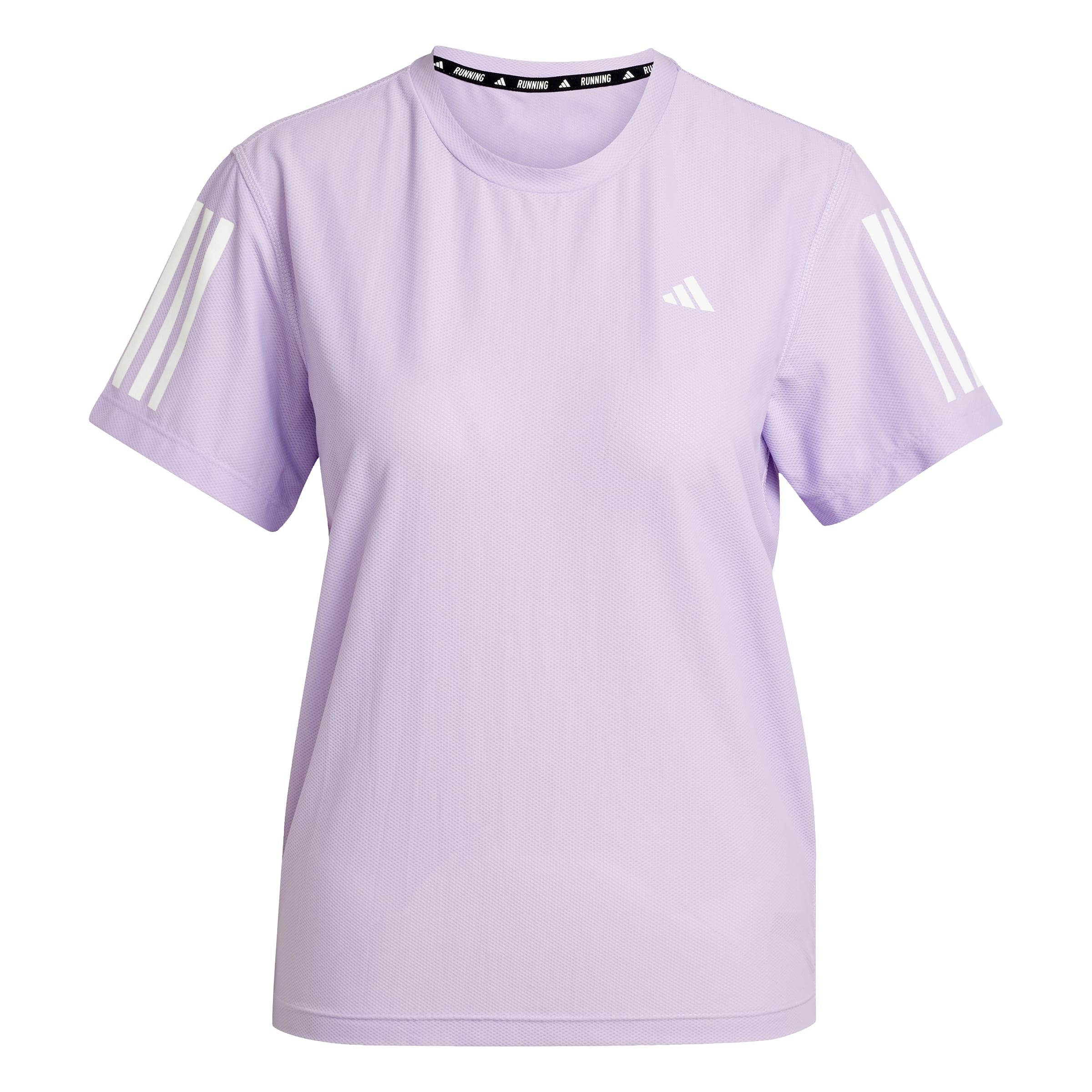 adidas Kobiety Own The Run Base Tee, Powder Plum, XXS