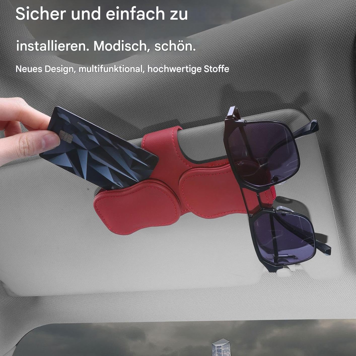 Sonnenbrillenhalter Für Auto Brillenhalter Für Auto