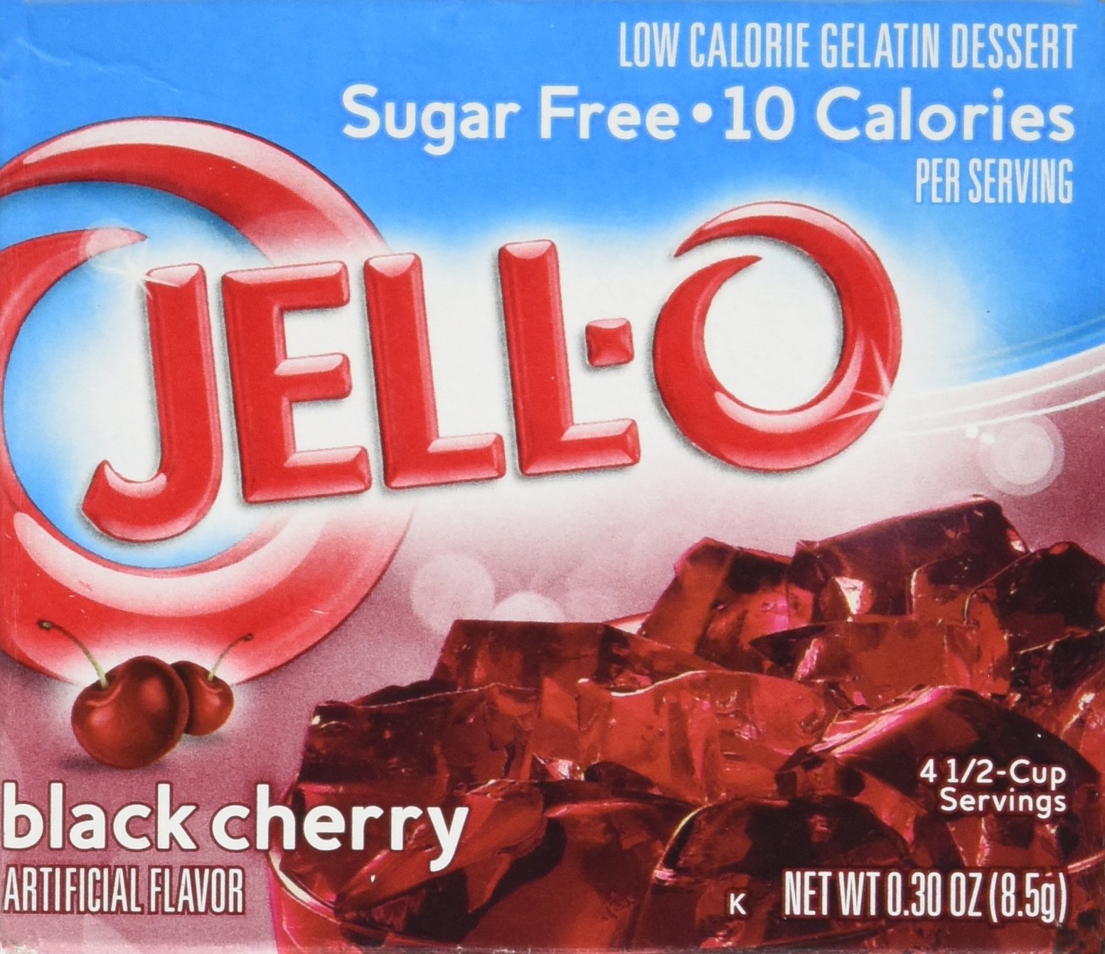 Amazon.com : Jell-O Gelatin Dessert Mix, Black Cherry Flavored