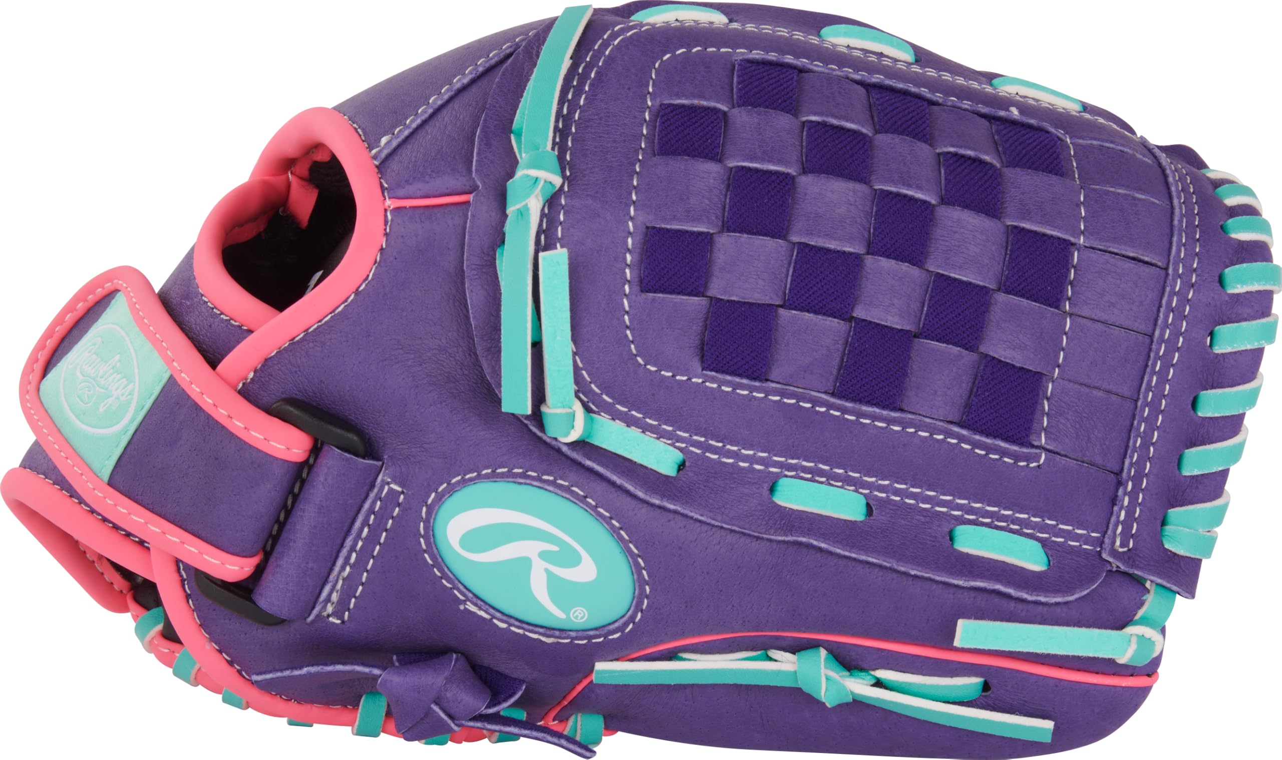 Rawlings 紫 ソフトボールグラブ 新品 ローリングス 軟式グローブ 内