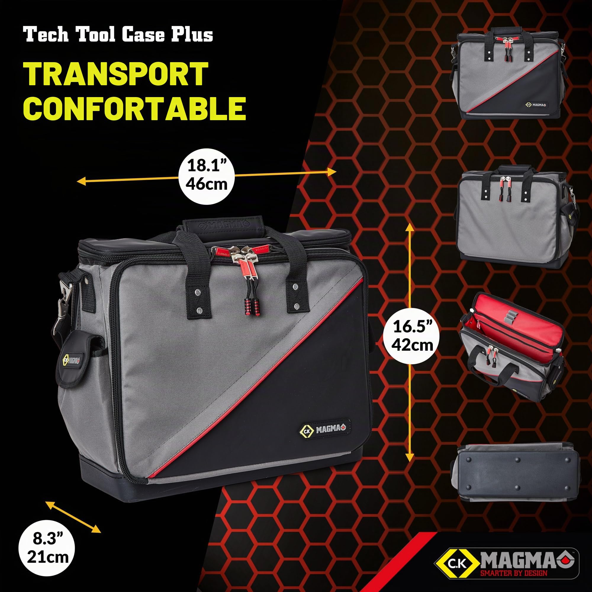 Best Price Square Technician's Tool Case Plus MA2632 by CK Tools