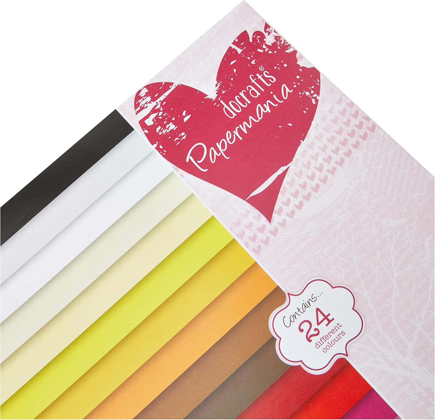 docrafts Papermania Paper Pack A4 48/Pkg, Coloured
