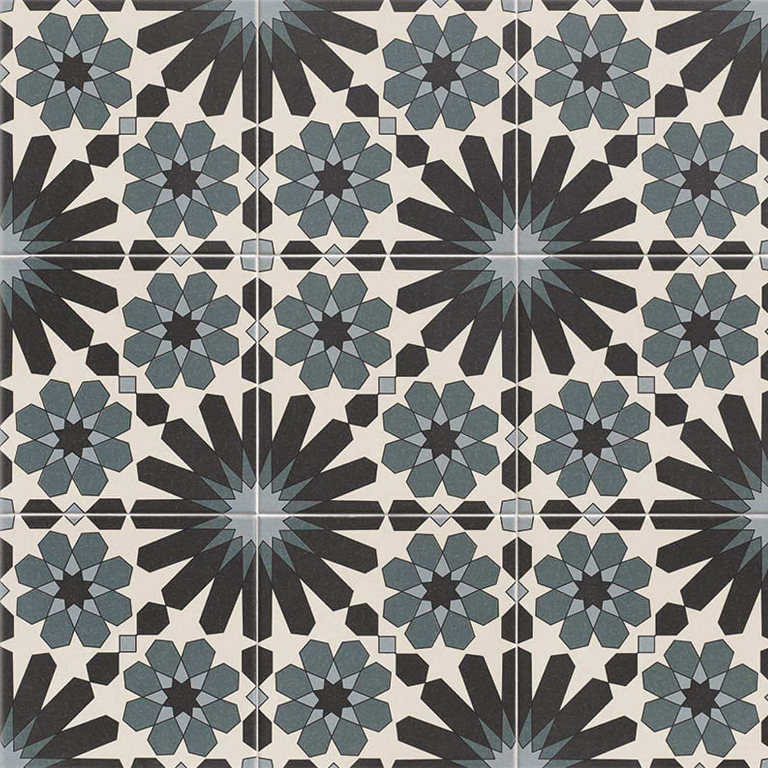 Casa Moro | Azulejos de cerámica marroquí Meknes 20 x 20 cm 1 m² azulejos de suelo y azulejos de pared en el baño y la cocina. Hermosa pared trasera de cocina cuarto de baño | FL8022