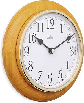 Acctim 24170 Maine Wall Clock, Cherry