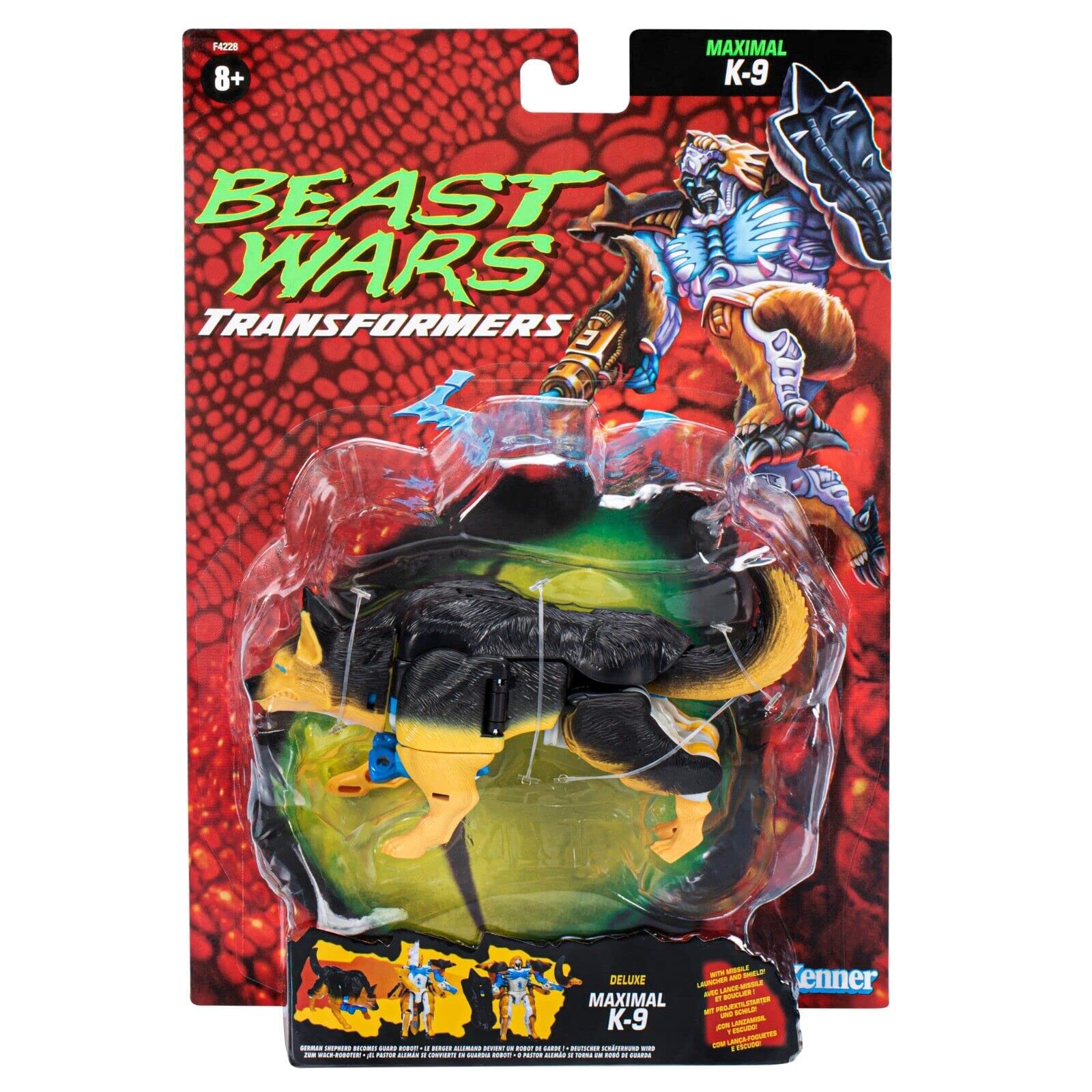 Amazon.com: Vintage Beast Wars Maximal K-9 Dog Transformer : Toys