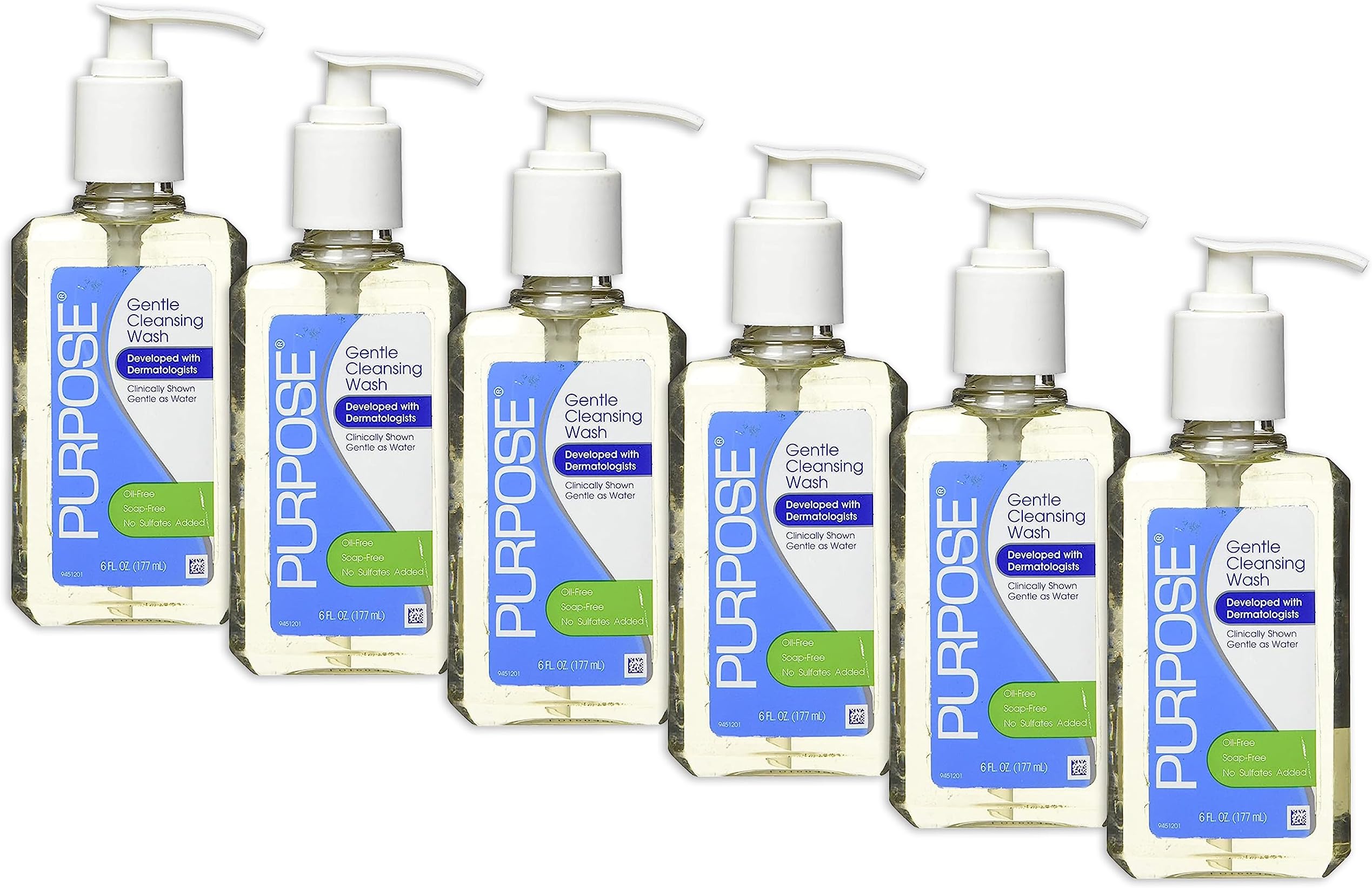 PURPOSEGentle Cleansing Wash - 6 oz, Pack of 6