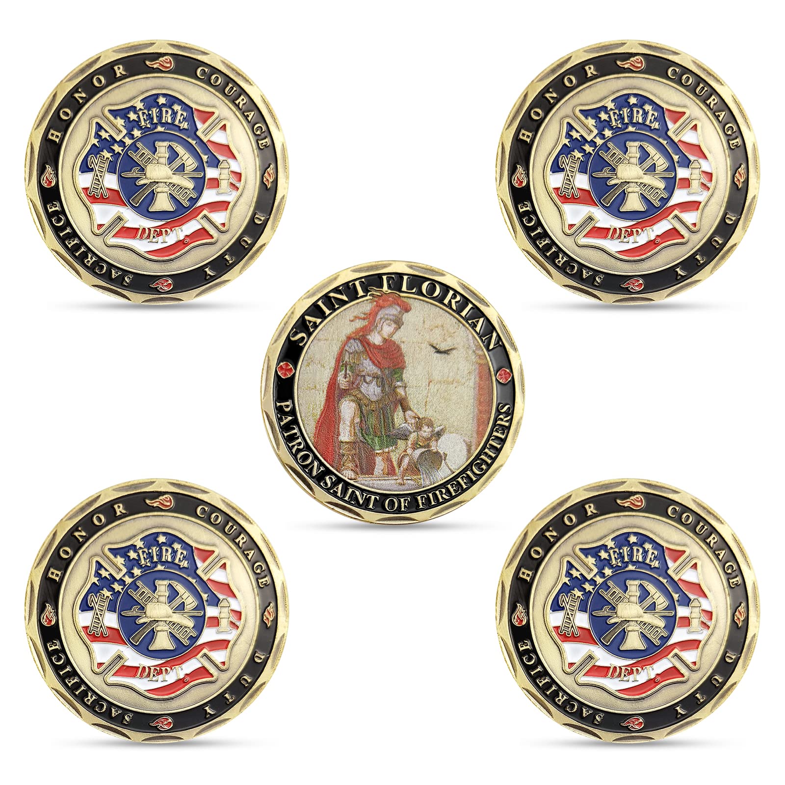 Paramedic Prayer Coins - 5 Pack -12 Paramedic Prayer Coins - 5 Pack -12