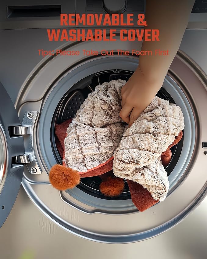 Cama Ortopédica para Perro Grande 43x32 Pulgadas Lavable miniatura 7