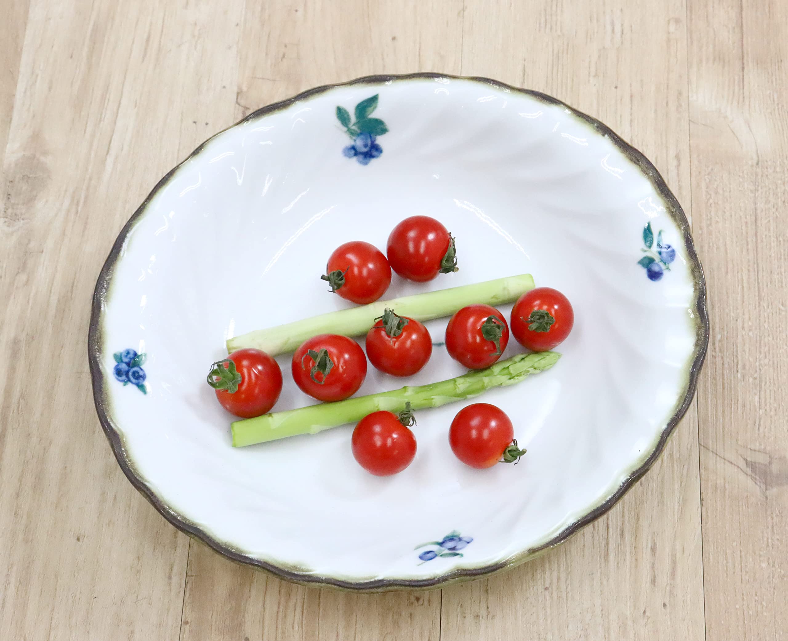 Amazon｜新昭和レトロな浪漫食器シリーズ 24㎝ 楕円 カレー&パスタ皿