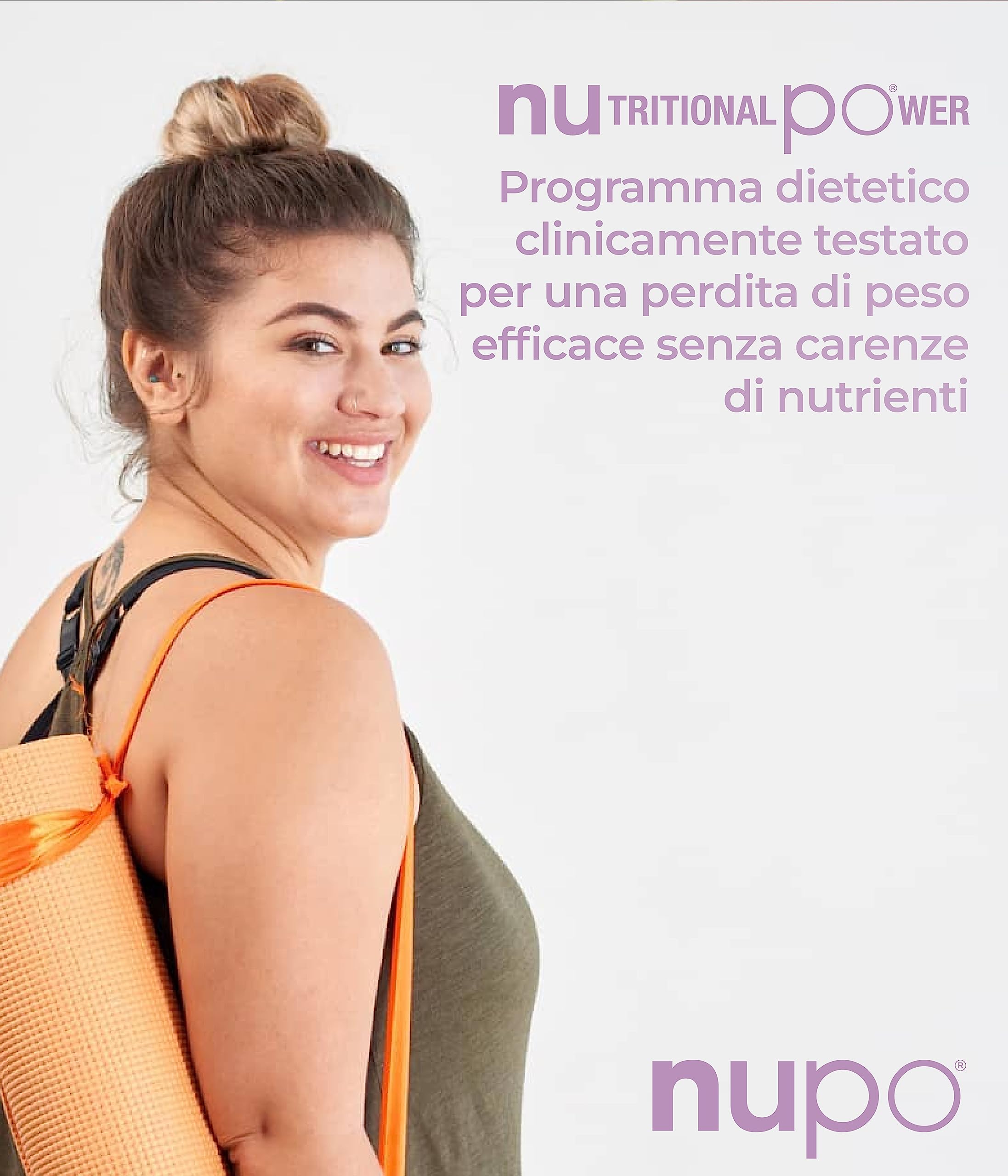 NUPO Diet Shake Mirtillo-Lampone - Frullati dietetici premium per la gestione del peso I Frullato sostitutivo del pasto, clinicamente testato per il controllo del peso I 12 porzioni I Senza OGM