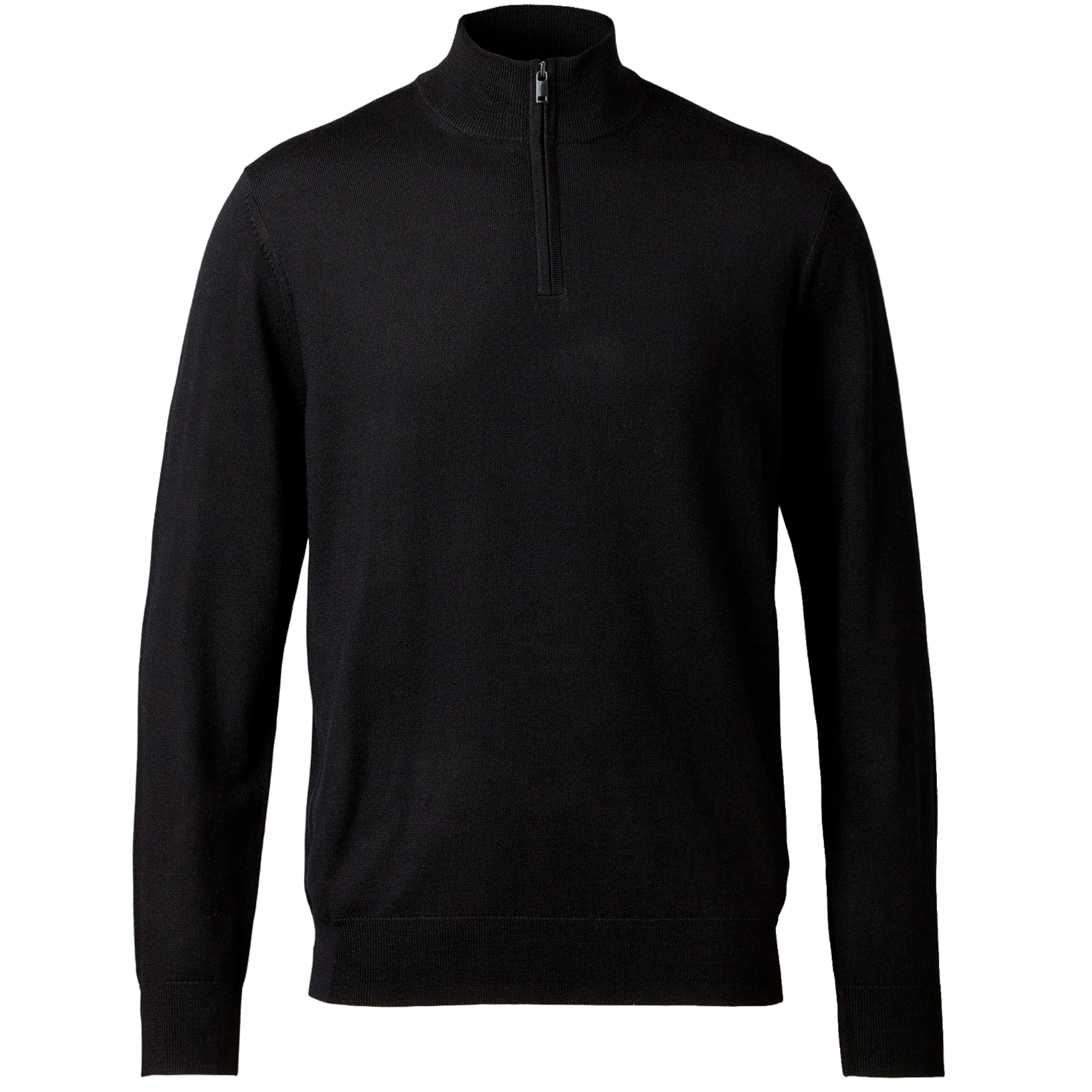 Charles Tyrwhitt Jumpers for Men - Merino Wool 1/4 Zip Jumper - Machine Washable & Temperature Regulating Knitwear for Smart & Casual Wear