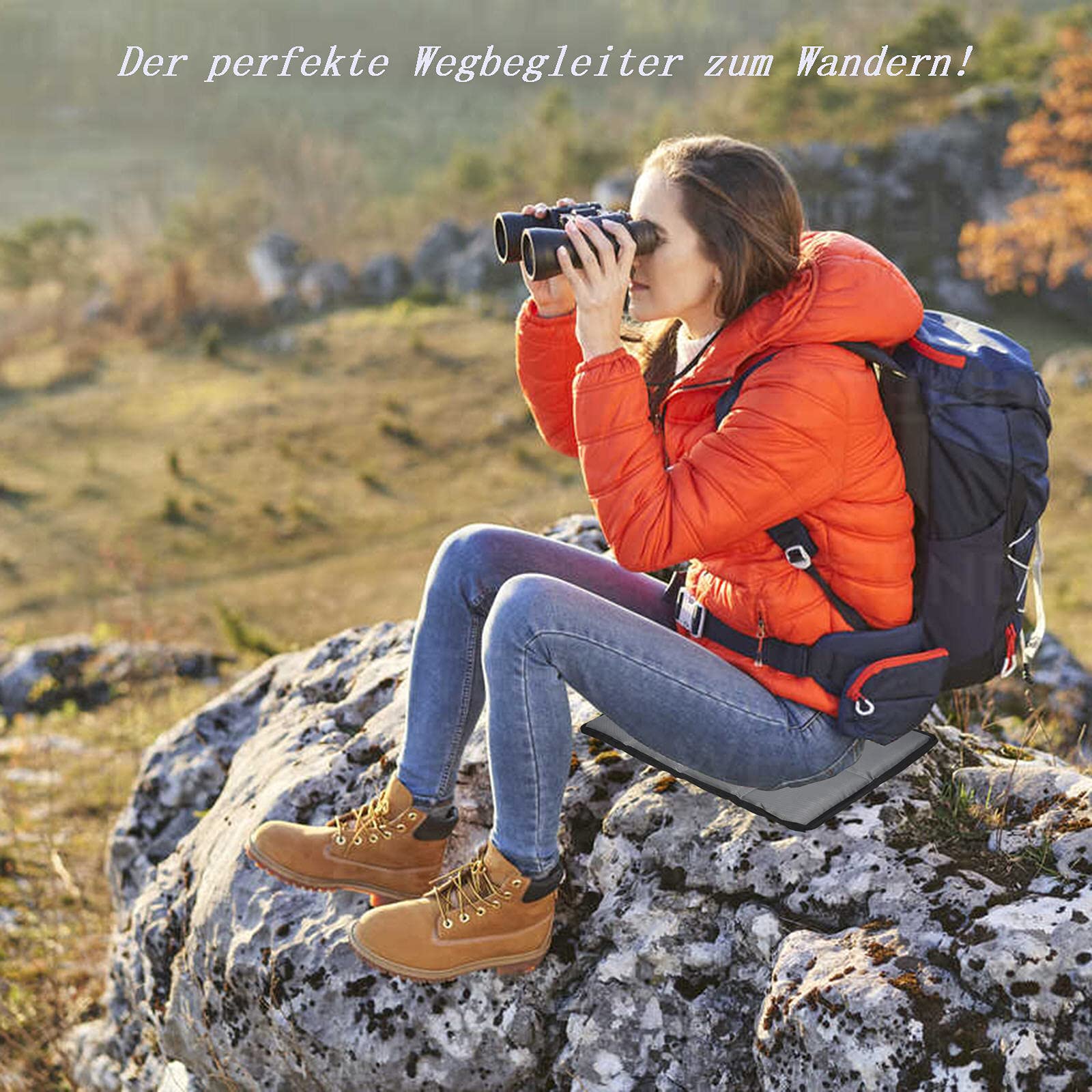 Cuscini Termici Pieghevoli Jortmrd - 2 Pezzi Impermeabili Per Outdoor, Con Sacchetti - Foto 4