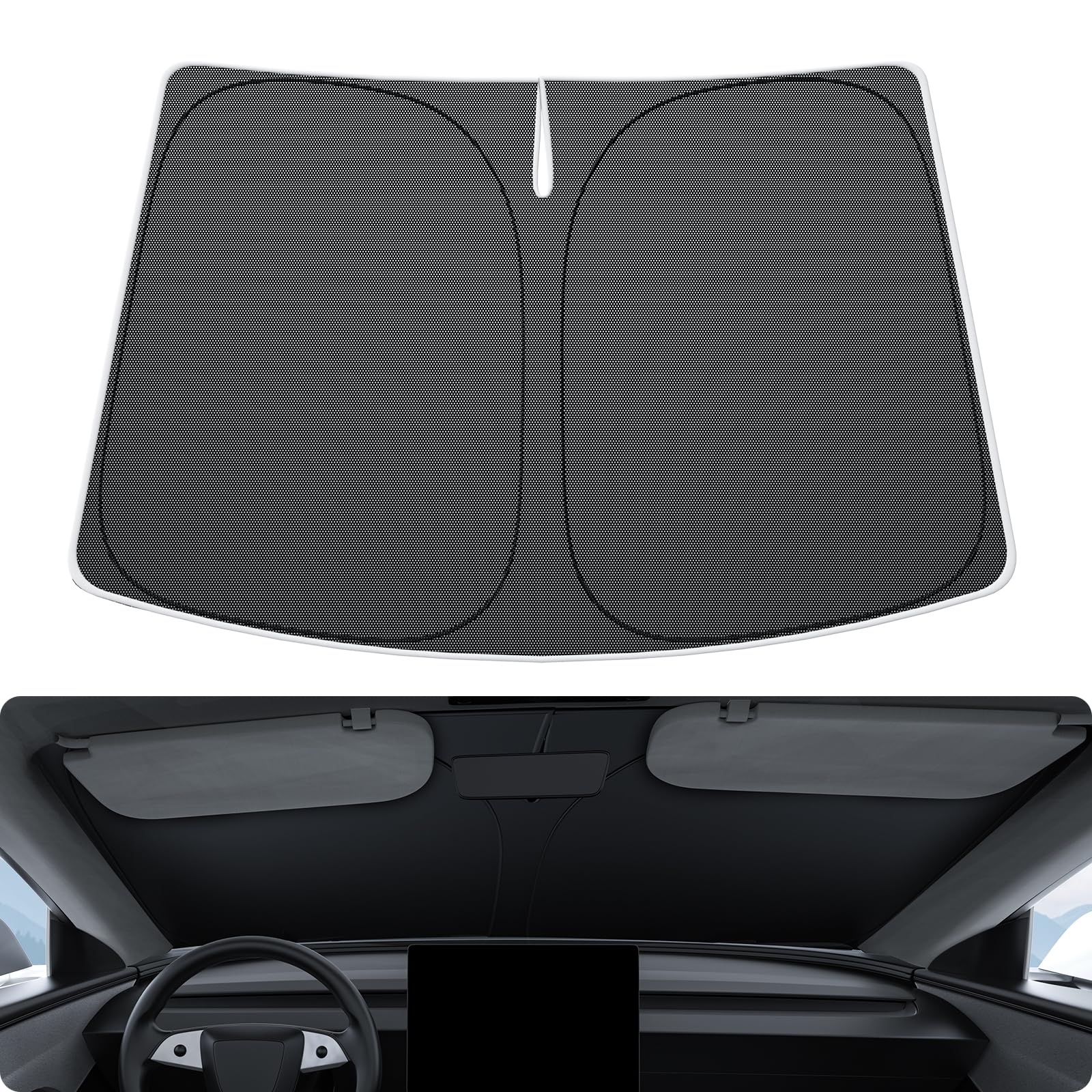 Photo 1 of ***STOCK PHOTO FOR REFERENCE ONLY***
Folding Front Window Sun Shade,