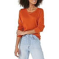 Amazon Essentials Maglione Girocollo Leggero A Maniche Lunghe (Taglie Forti Disponibili)