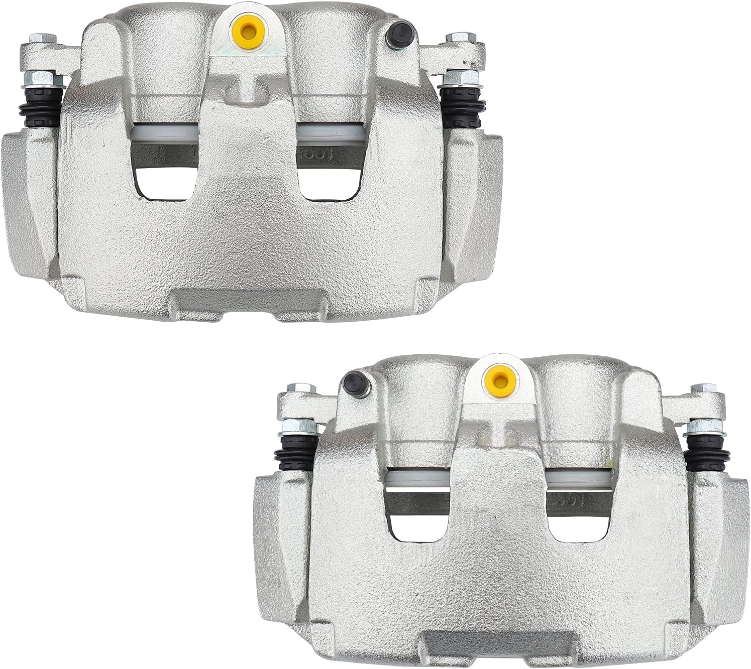 IRONTEK 18B5054 18B5055 Front Driver & Passenger Side Brake Caliper for 2007-09 for Chrysler Aspen, 2009-2010 for Dodge Dakota/Ram 1500, 2007-09 Durango, 2011-15 for Ram 1500, 2011 for Ram Dakota