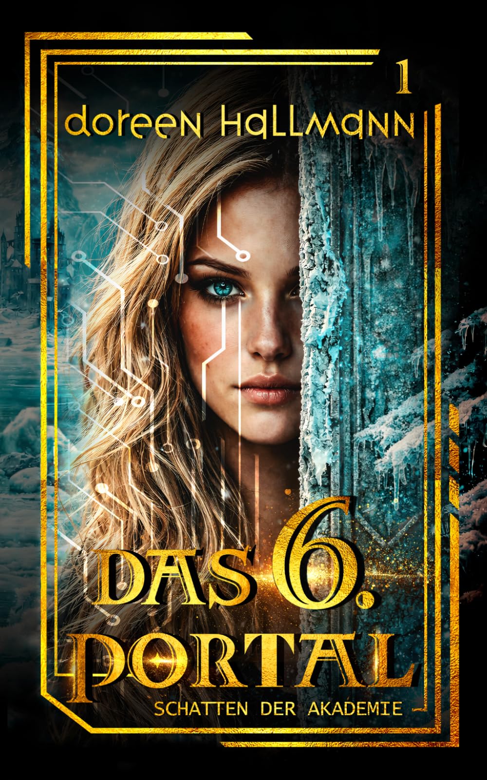 Das 6. Portal – Schatten der Akademie: Band 1 der dystopischen Urban Fantasy-Reihe | Romantasy, Portale und eine starke Heldin