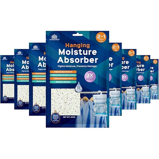 Homestrap Moisture Absorber Hanging Pouch 1L