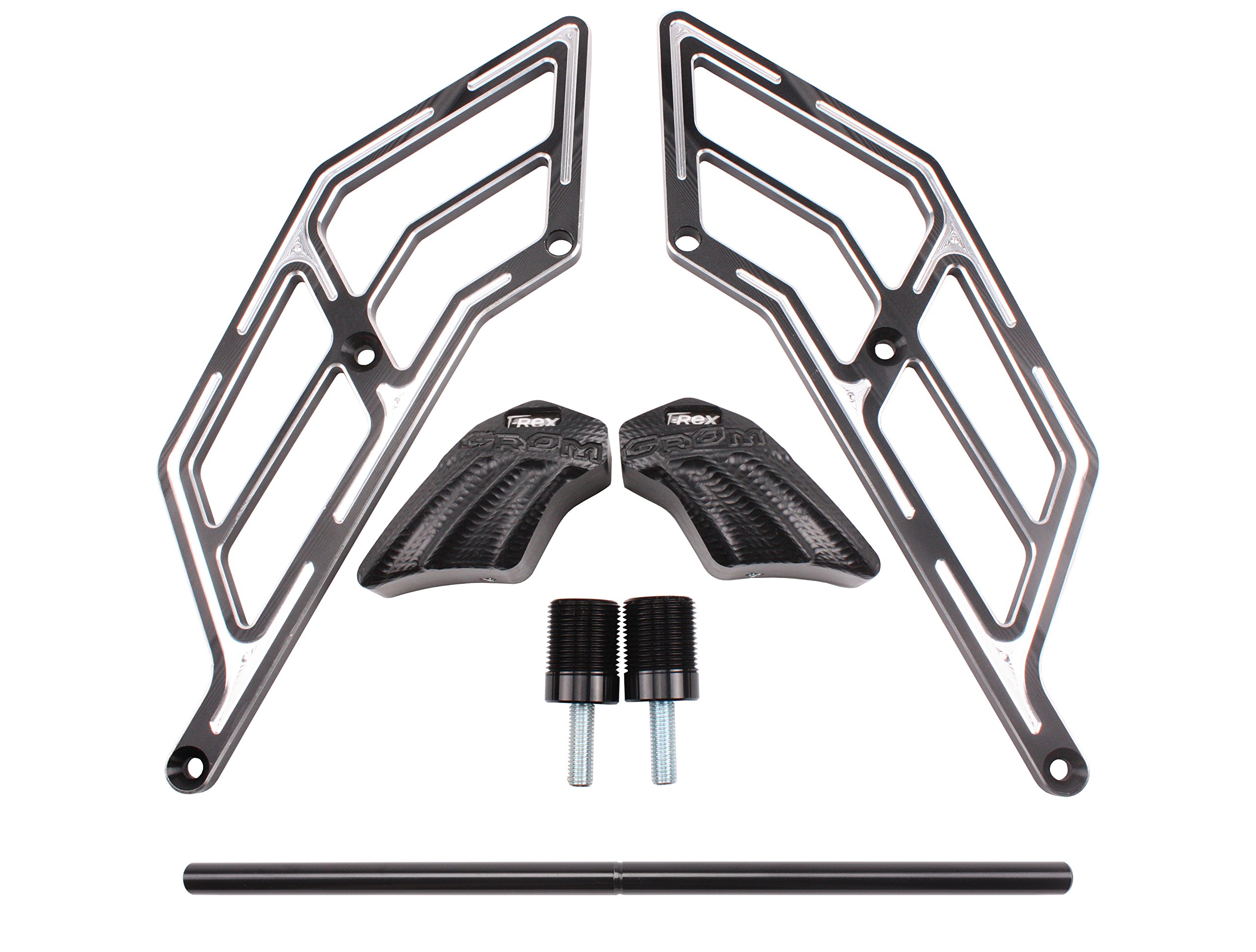 TRex Racing 20172019 Honda Grom MSX125 Engine Guard Crash Cages Black