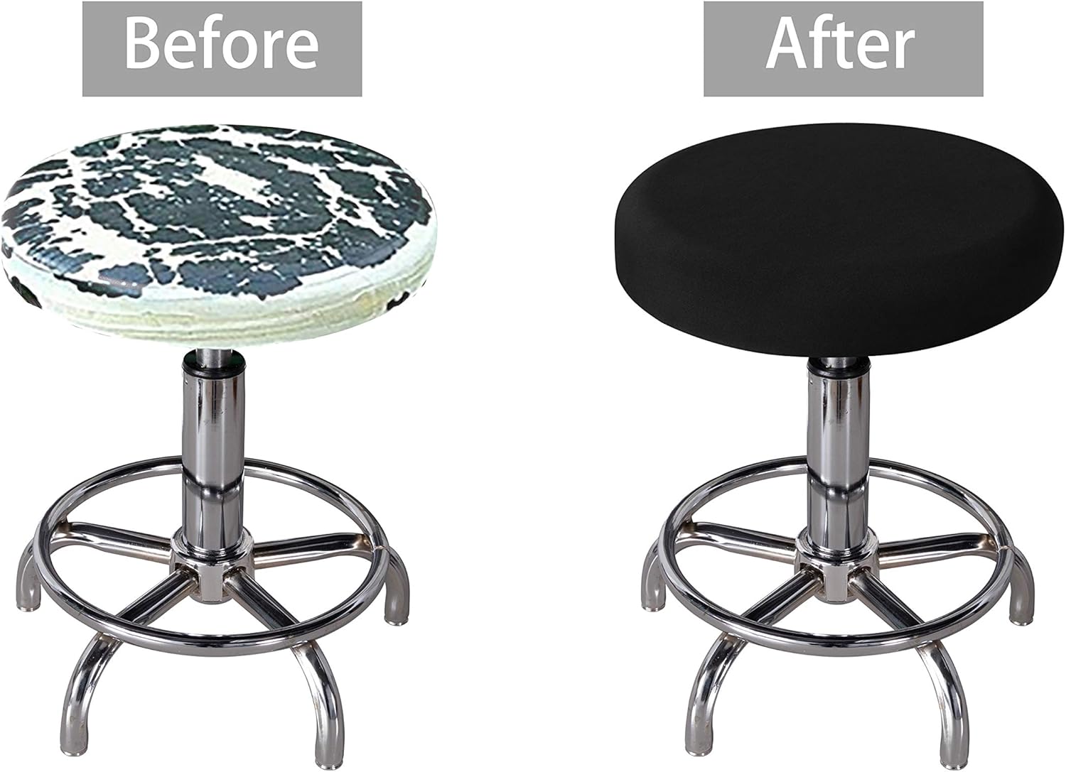 Buy Lushvida Round Bar Stool Covers Super Soft And Washable Elastic Stool Slipcover For Dia12 14 Chair