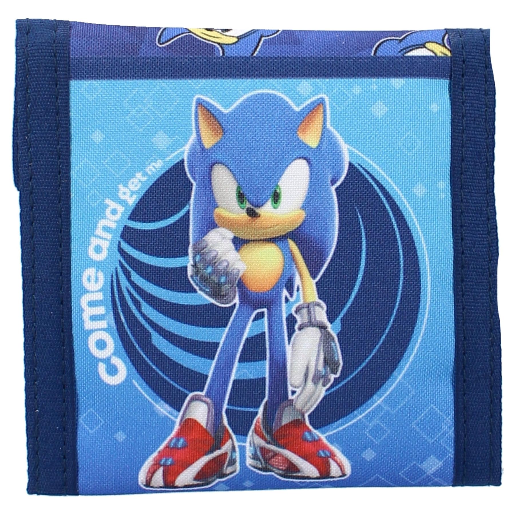 Portamonete Sonic Per Bambini - Blu, 10x10 Cm, Con Cerniera, Per Scuola E Asilo - Foto 9