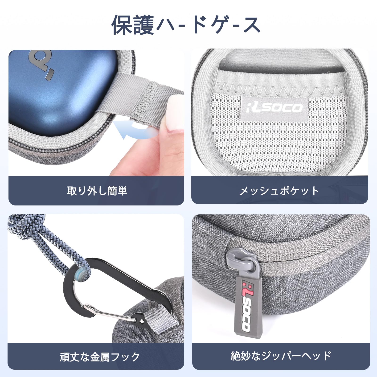 Amazon | ケース Anker Soundcore Liberty 4 NC (Blueooth 5.3) 完全