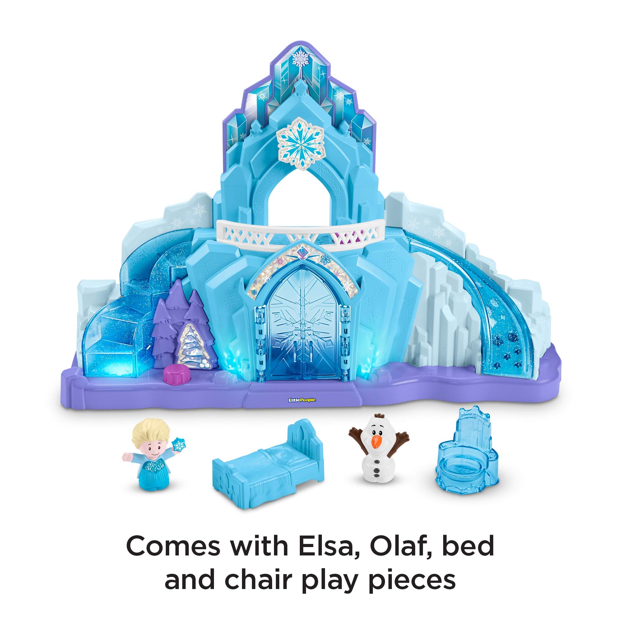 FisherPrice Little People Disney Frozen Elsa's Ice Palace, Musical