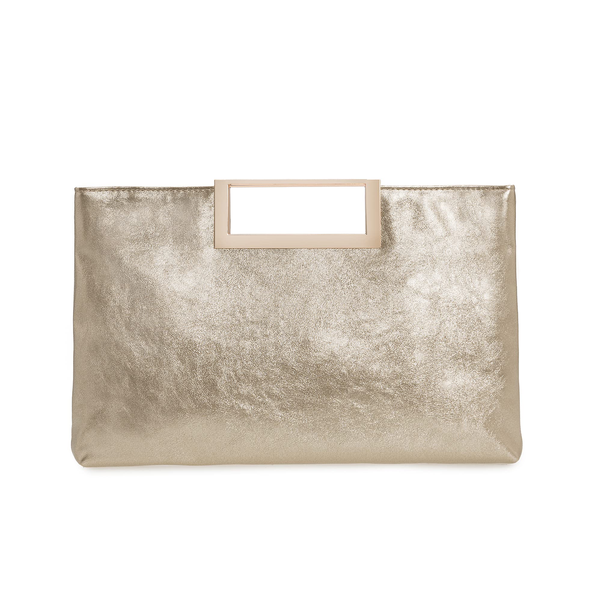 Fashion PU Leather Handbag Stylish Women Convertible Clutch Purse