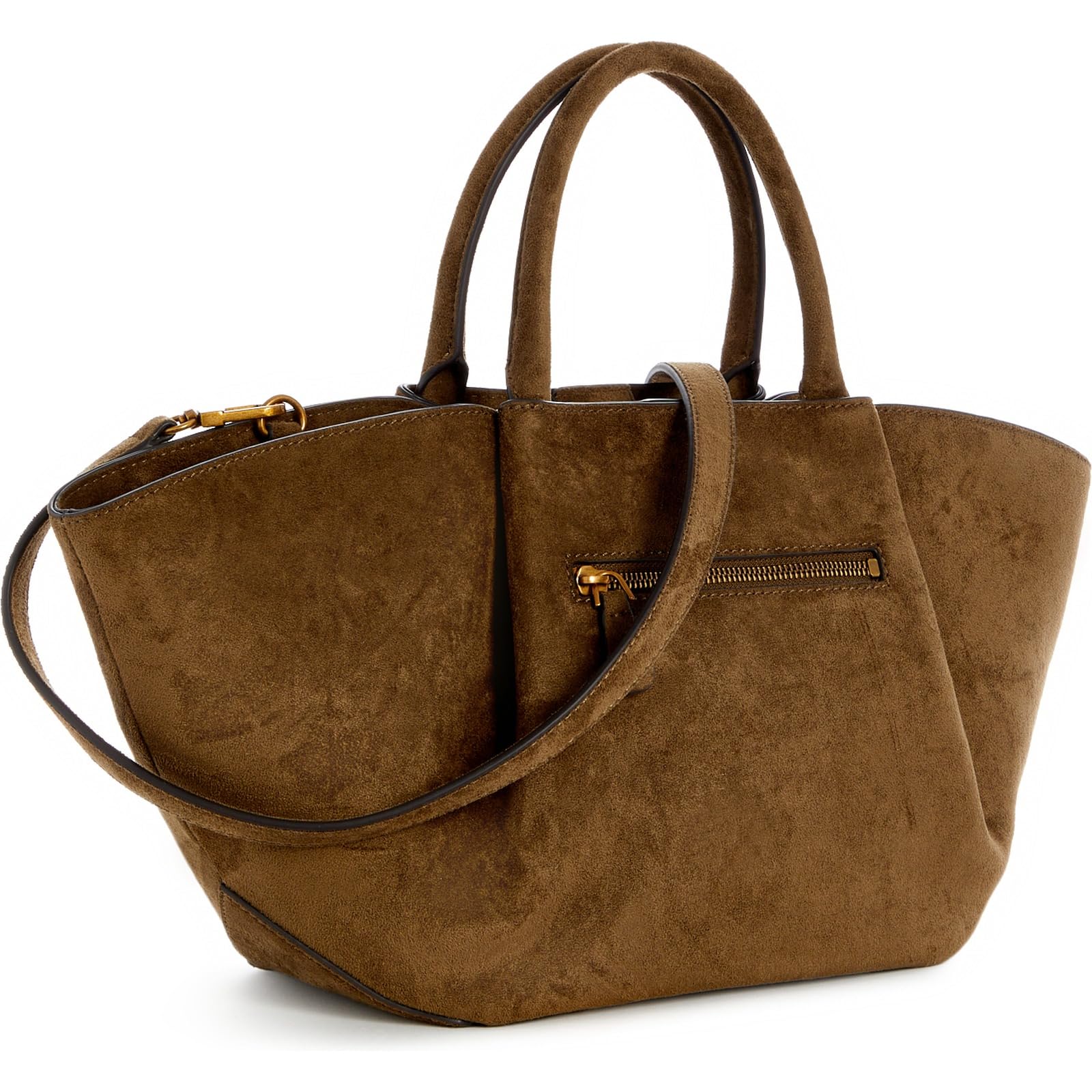 GUESS bolso bandolera bolso de hombro Allegra Girlfriend Satchel Olive verde oliva