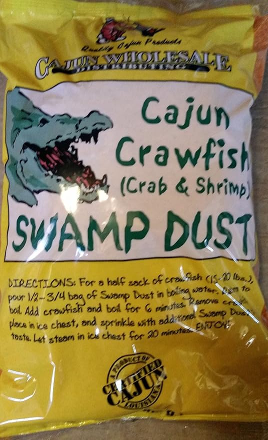 Cajun Crawfish (Crab & Shrimp) Swamp Dust 4LB