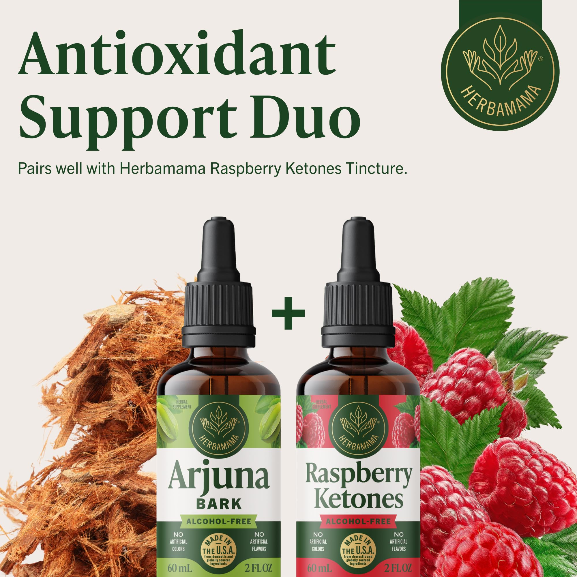 HERBAMAMA Arjuna Bark Extract - Circulation & Antioxidant Support — Amazon image 7
