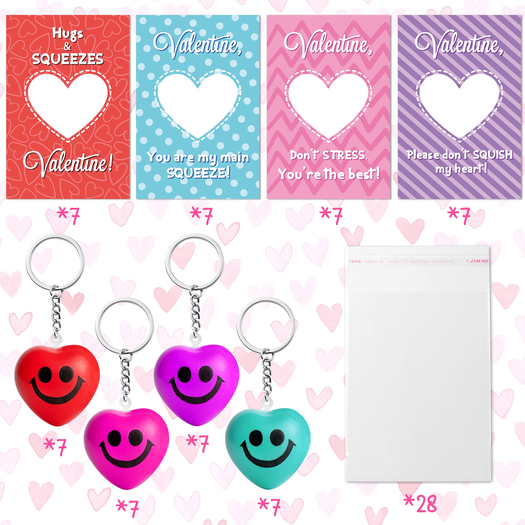 Amazon.com: Haooryx Valentine's Exchange Gifts Bulk - 28-Pack