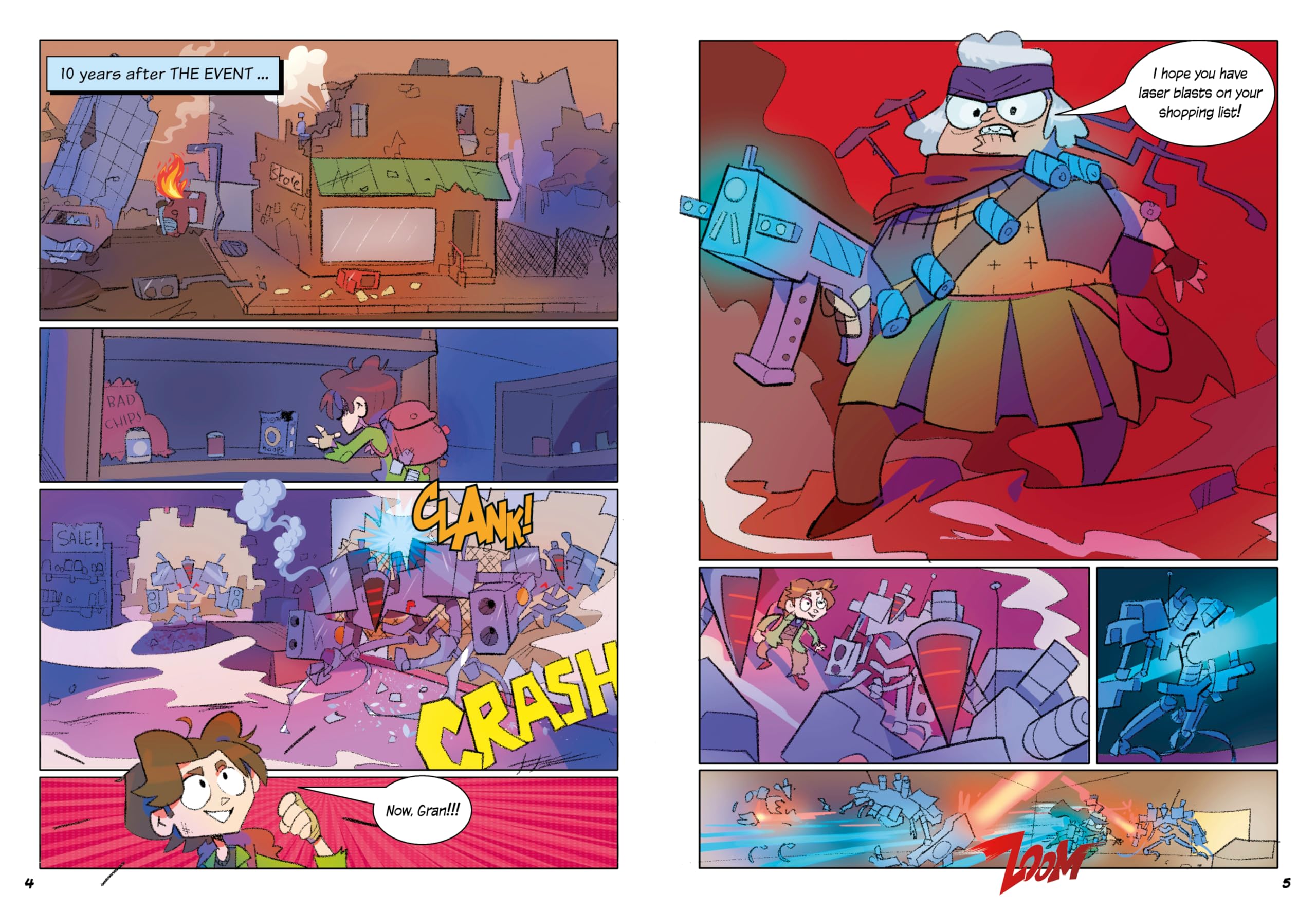 Gran Vs Robot
