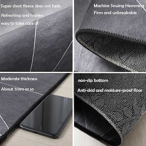 Miniatura 2 de Tapete para silla de oficina para suelo de madera dura y azulejos, tapete para silla de computadora para silla rodante, tapete para silla de