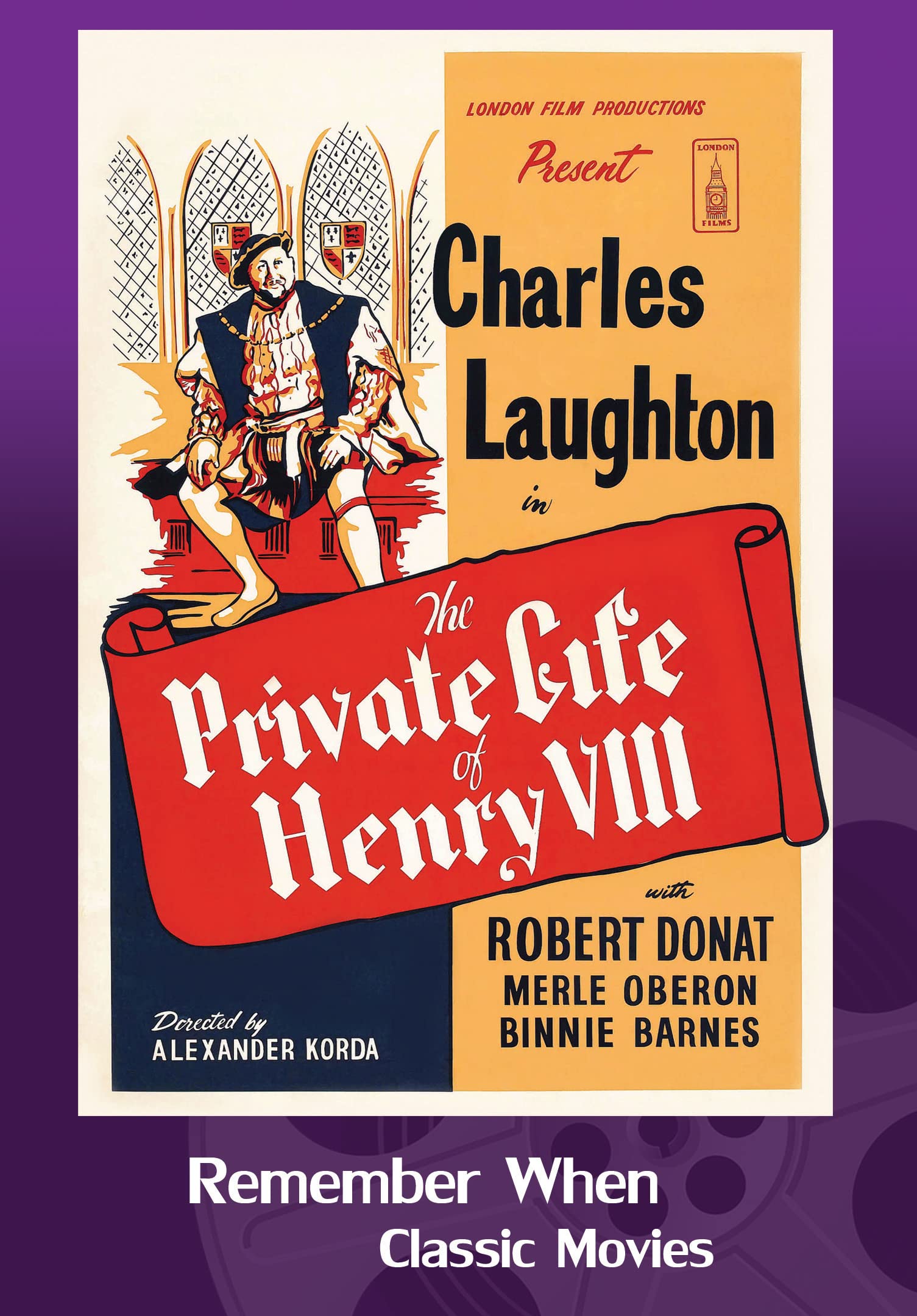 The Private Life of Henry VIII DVD para tardes de cine histórico y coleccionistas en casa