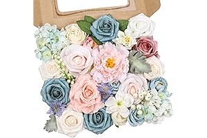 Vibrant Blue and Pink Blossoms: The Quintessence of Floral Charm