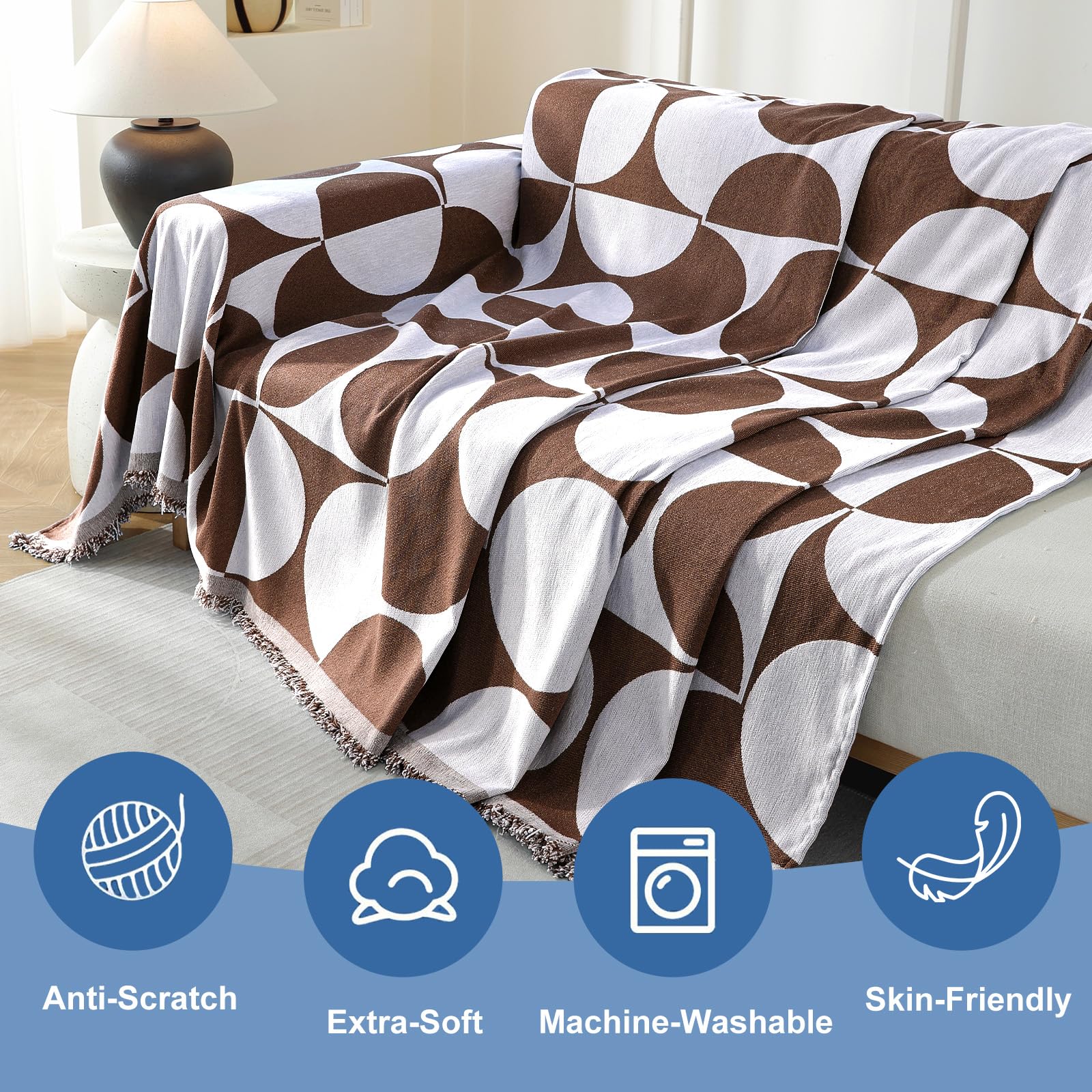 Ystyle Bankhoes 180x230 CM (1 plaats), Universele Vier Seizoenen