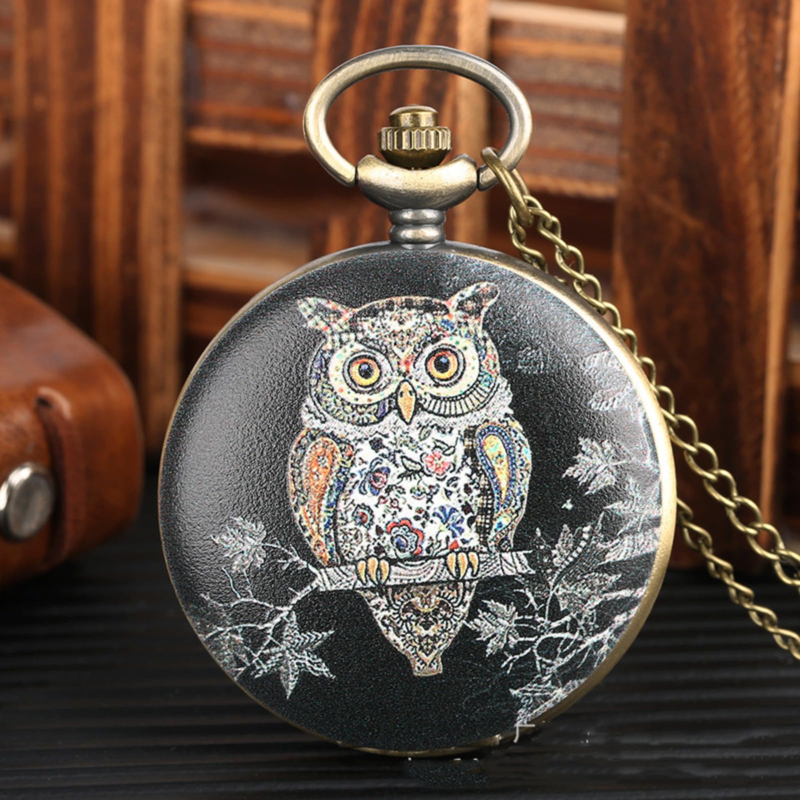 Relojes de Bolsillo, Reloj de Bolsillo con patrón búho