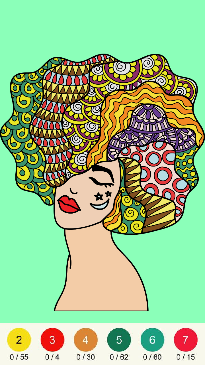 Paint By Number Happy Paint Color By Number App on Amazon Appstore