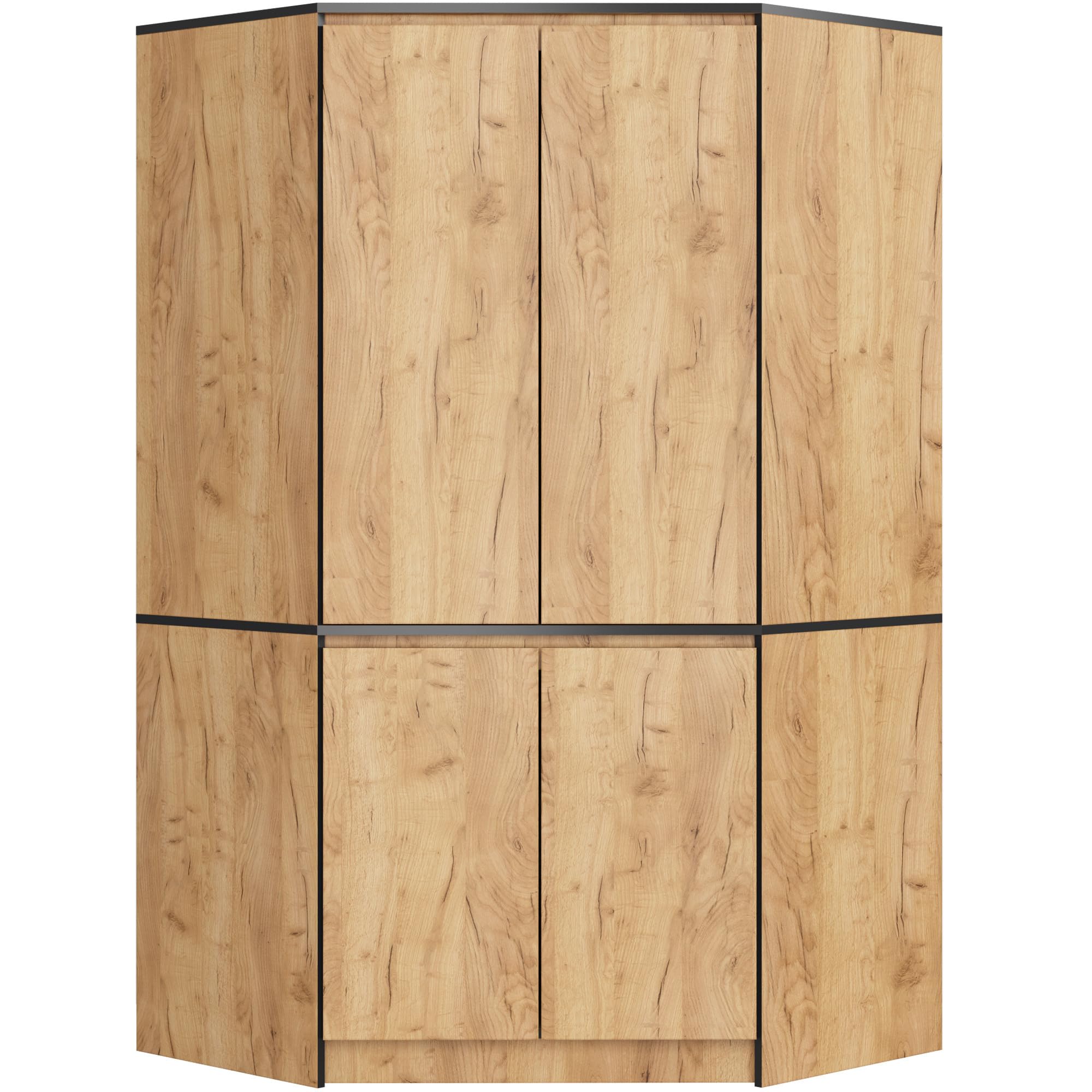 AKORD S100 Corner Wardrobe in a bedroom setting