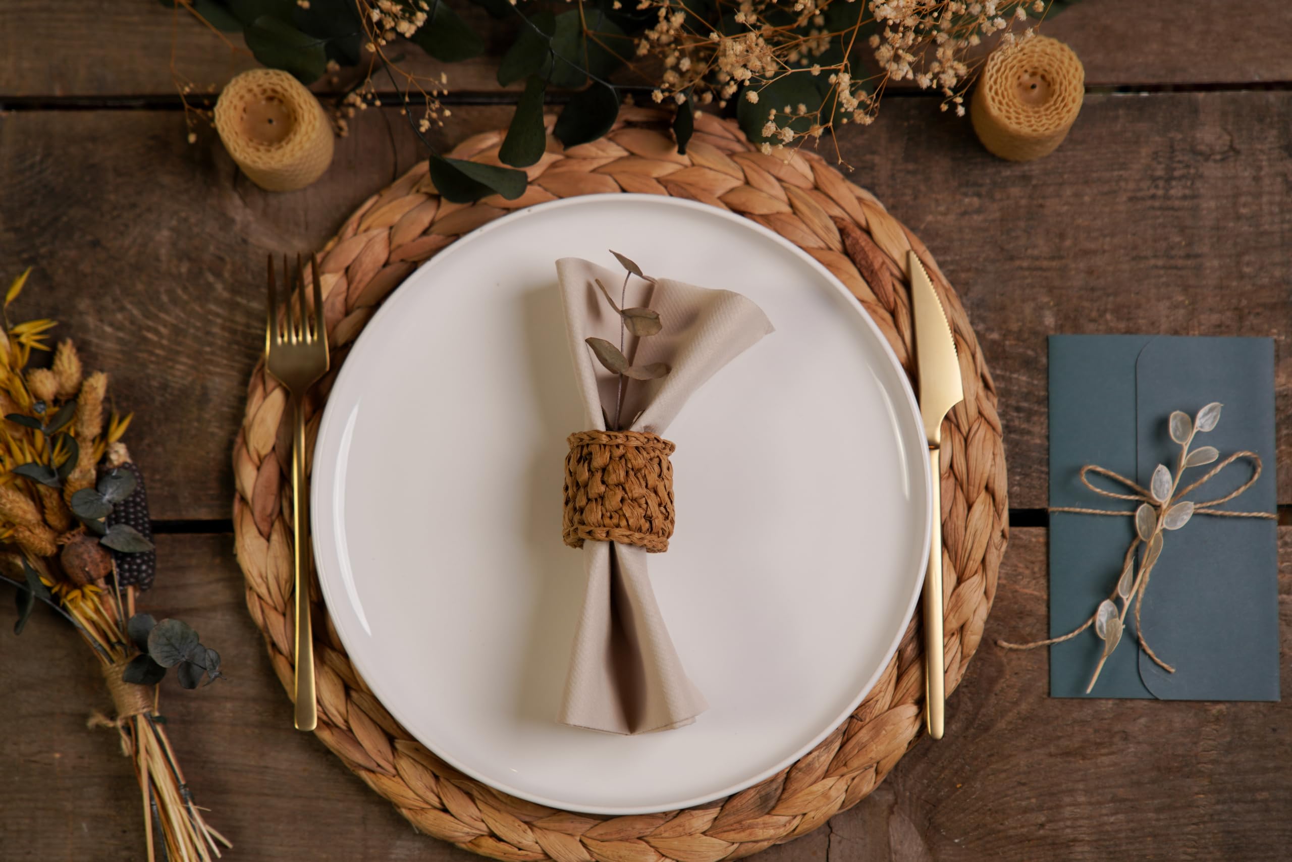 Servilletas de papel beige | Servilletas desechables de lino para invitados | Toallas de mano | Toallas de mano | Servilletas de papel suaves y absorbentes para cocina, baño, fiestas, bodas, cenas |