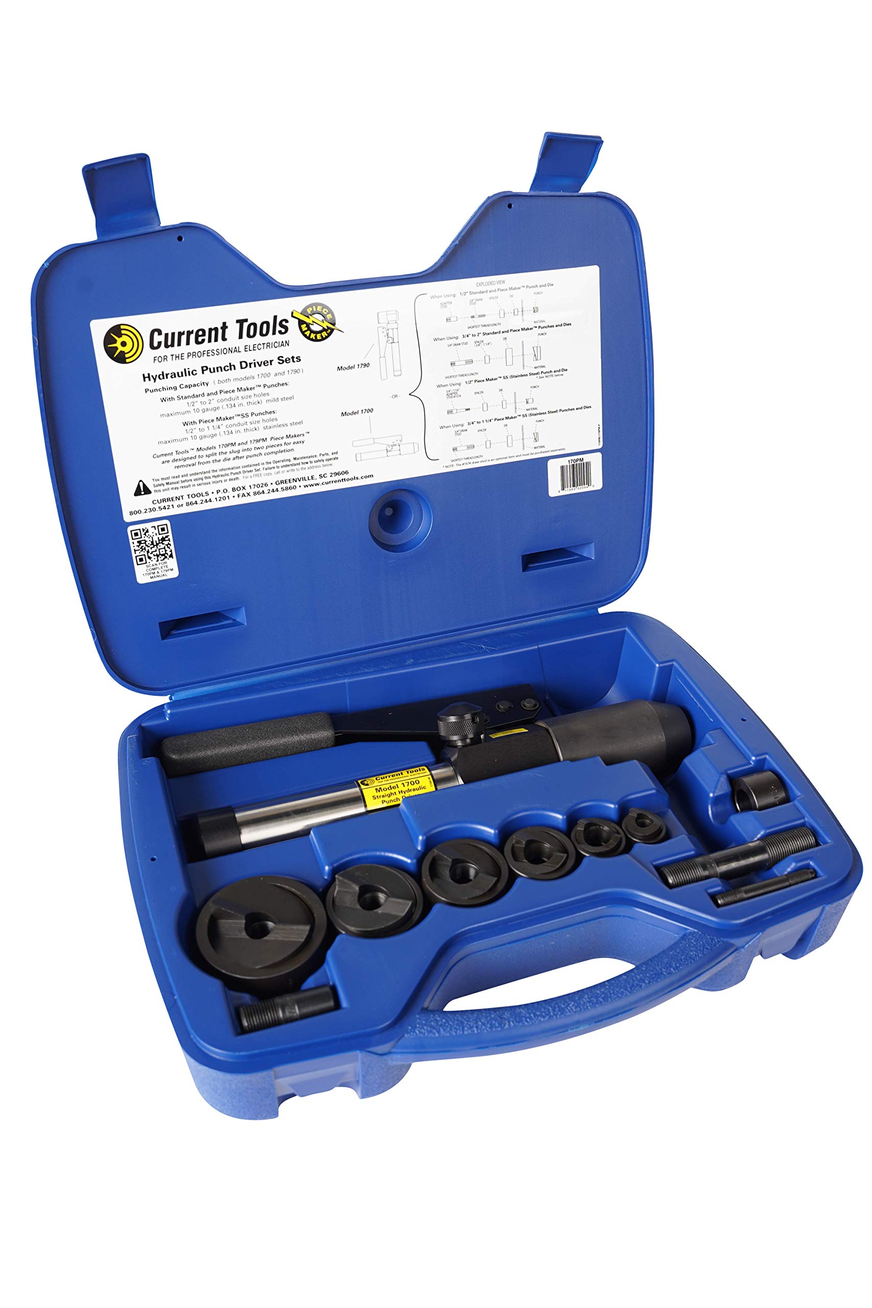Current Tool 170PM 1/2-Inch to 2-Inch Piece Maker Straight