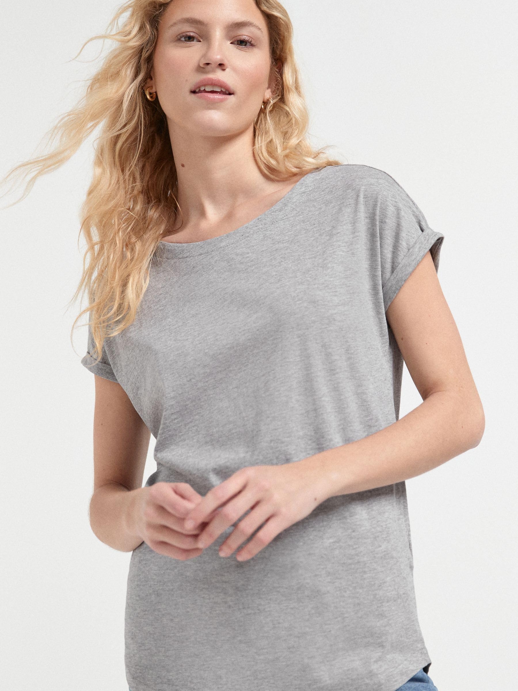 NEXT Damen 5er-Pack T-Shirts mit Flügelärmeln