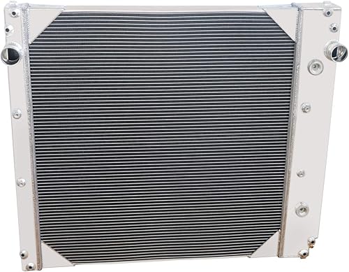 Miniatura 1 de Radiador de aluminio de rendimiento compatible con Freightliner 2008-2015 Clase Business M2 106 5.9L 6.4L 6.7L 8.3L 8.9L, 3 filas Radiador