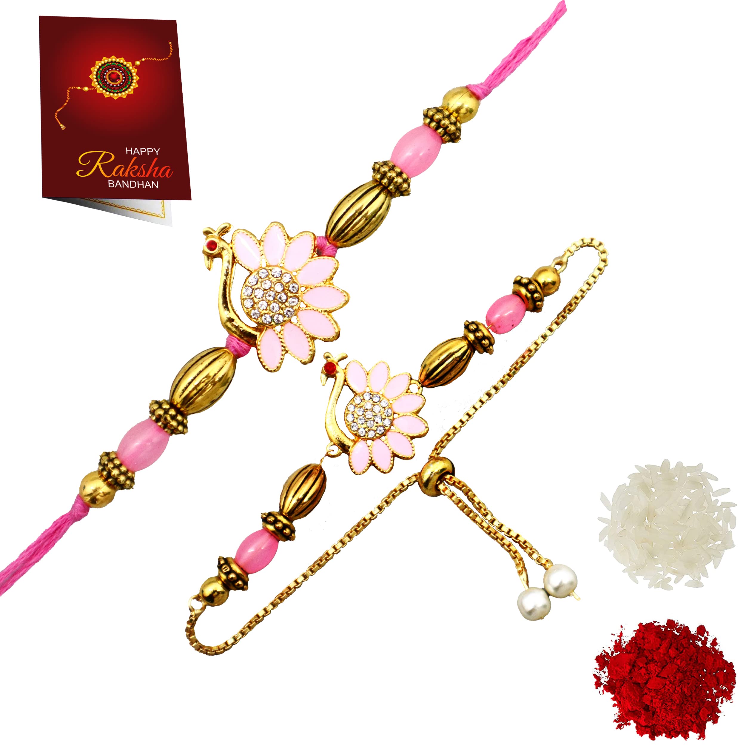 JAIPUR ACE lumba rakhi for bhabhi | rakhi lumba set | bhabhi rakhi lumba | rakhi and lumba set | Rakhi For brother Combo Set (Design 9) (B0B4S95QTR) Amazon Price History, Amazon Price Tracker